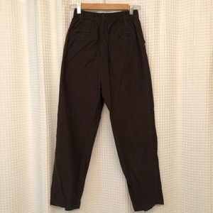 NWT GAP pleated cropped corduroy trouser